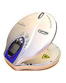 3-In-1 Portable Vcd / Mp3 / Cd Player With Sports Watch